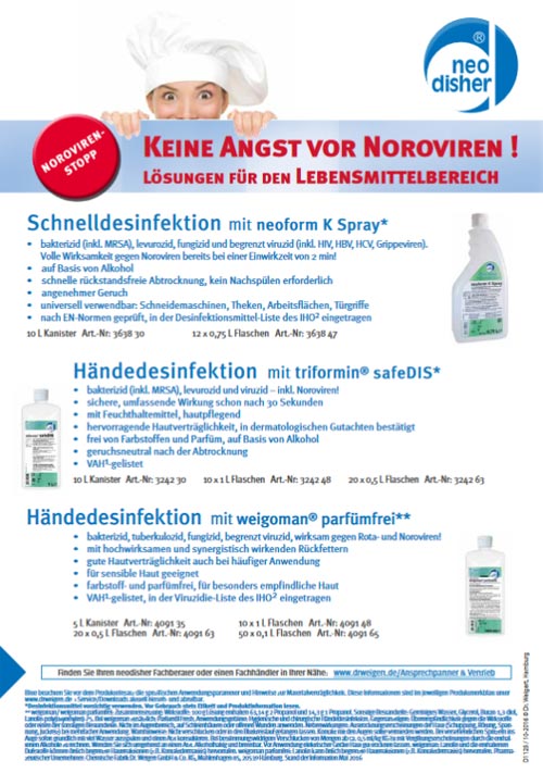 Dr. Weigert Österreich Vorsicht ansteckend! Wir haben etwas gegen