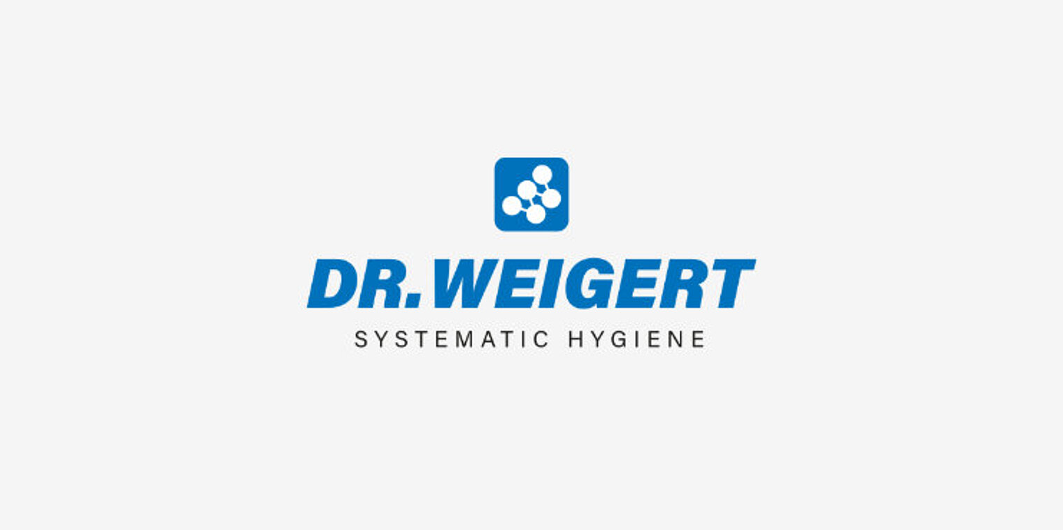 Dr. Weigert - Dr. Weigert präsentiert neues Logo – frischer Markenauftritt für internationale Märkte